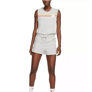 NWT Nike Cotton Striped Romper